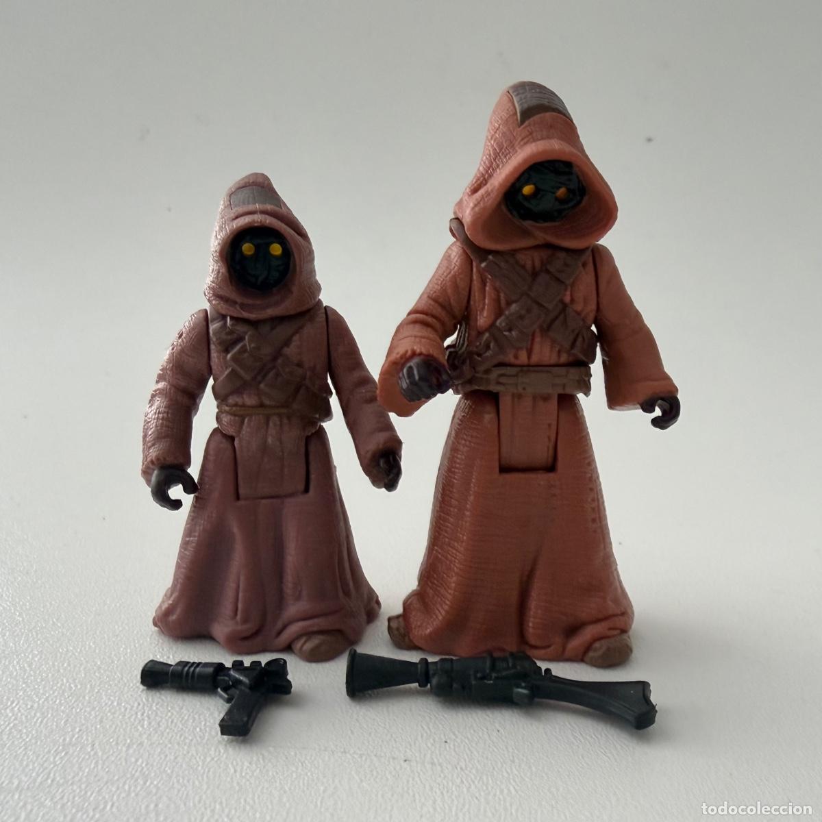 Figuras y mu&ntilde;ecos Star Wars: figura mu&ntilde;eco jawas star wars power of the force kenner 1996 set 2 figuras