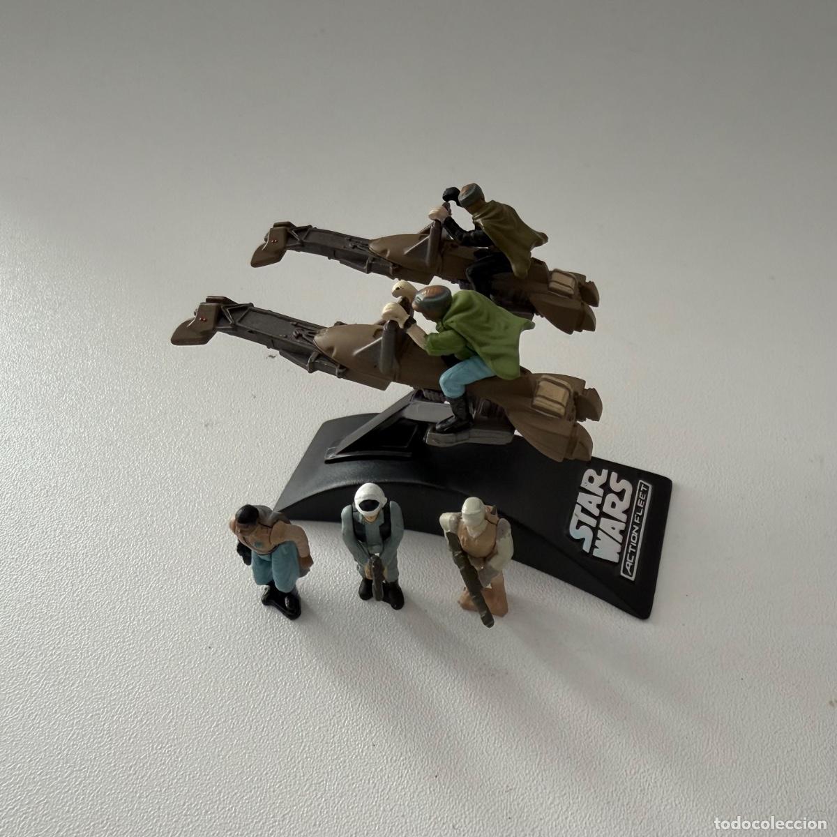 Figuras y mu&ntilde;ecos Star Wars: star wars action fleet battle pack 1 rebel alliance galoob 1996 speeder bikes micro machines