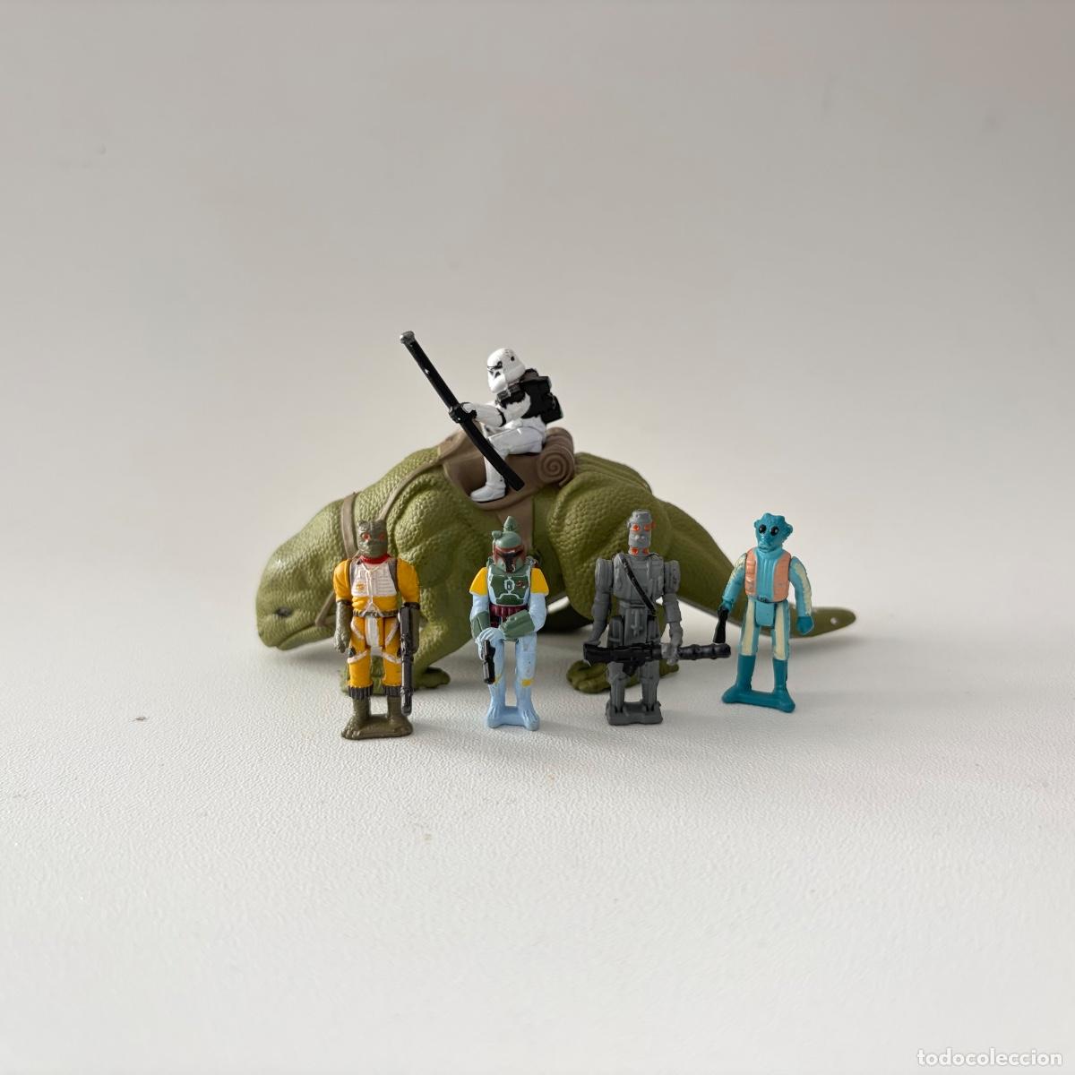 Figuras y mu&ntilde;ecos Star Wars: star wars action fleet battle pack 4 imperial hunters dewback galoob 1996 micro machines