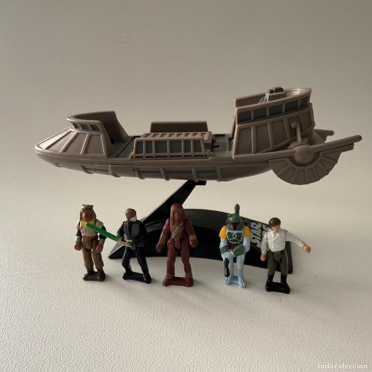 Figuras y mu&ntilde;ecos Star Wars: star wars action fleet battle pack 6 dune sea desert skiff galoob 1996
