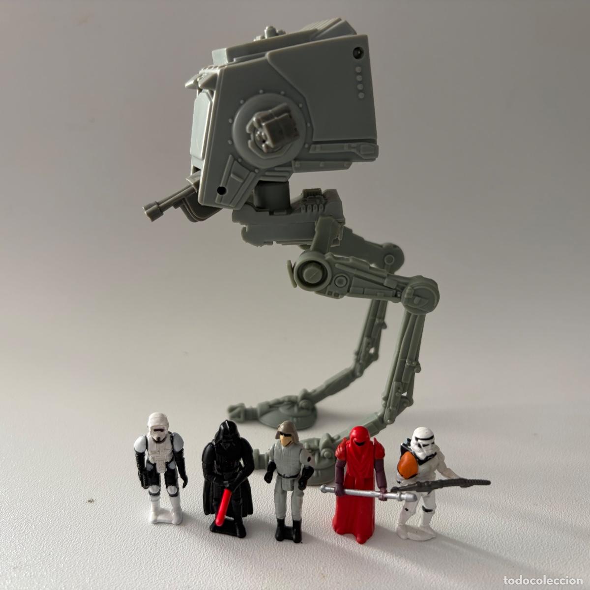 Figuras y mu&ntilde;ecos Star Wars: star wars action fleet battle pack 2 galactic empire at-st galoob 1996