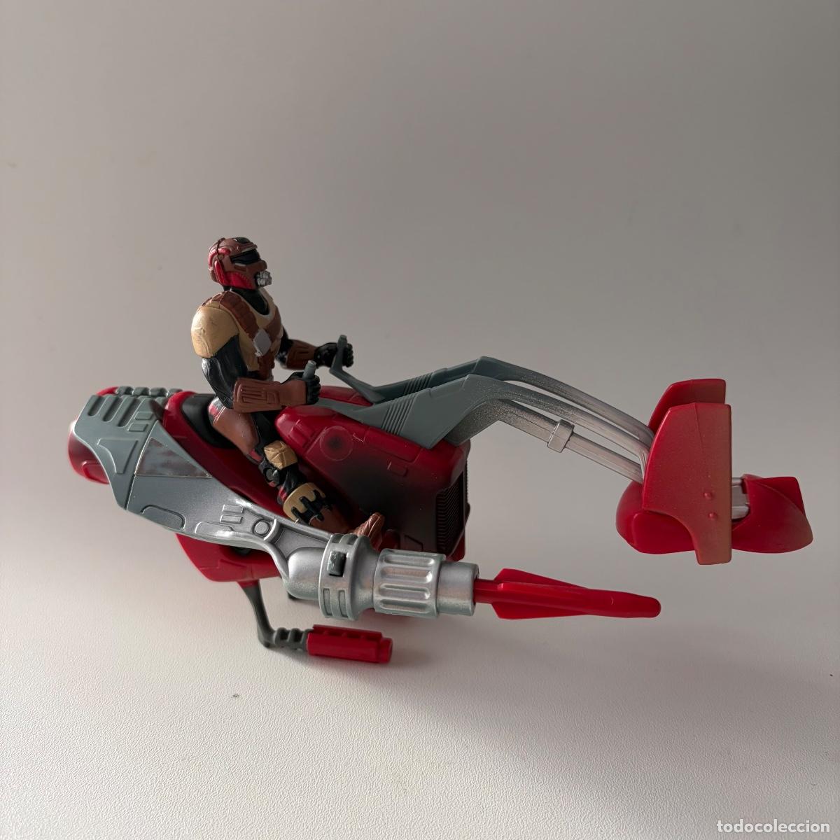 Figuras y mu&ntilde;ecos Star Wars: figura mu&ntilde;eco swoop trooper star wars shadows of the empire kenner 1996 veh&iacute;culo