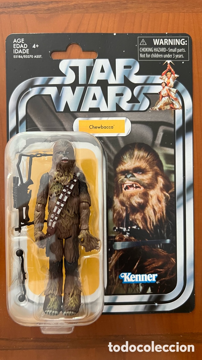 Figuras y mu&ntilde;ecos Star Wars: Figura Chewbacca VC141 Vintage Collection Star Wars Hasbro Kenner