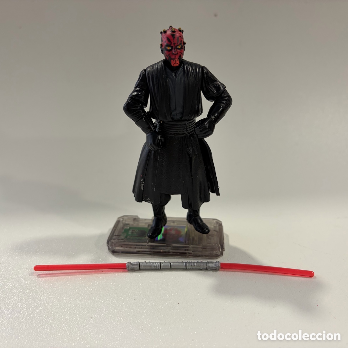 Figuras y mu&ntilde;ecos Star Wars: figura mu&ntilde;eco darth maul tatooine star wars episode I hasbro 1998