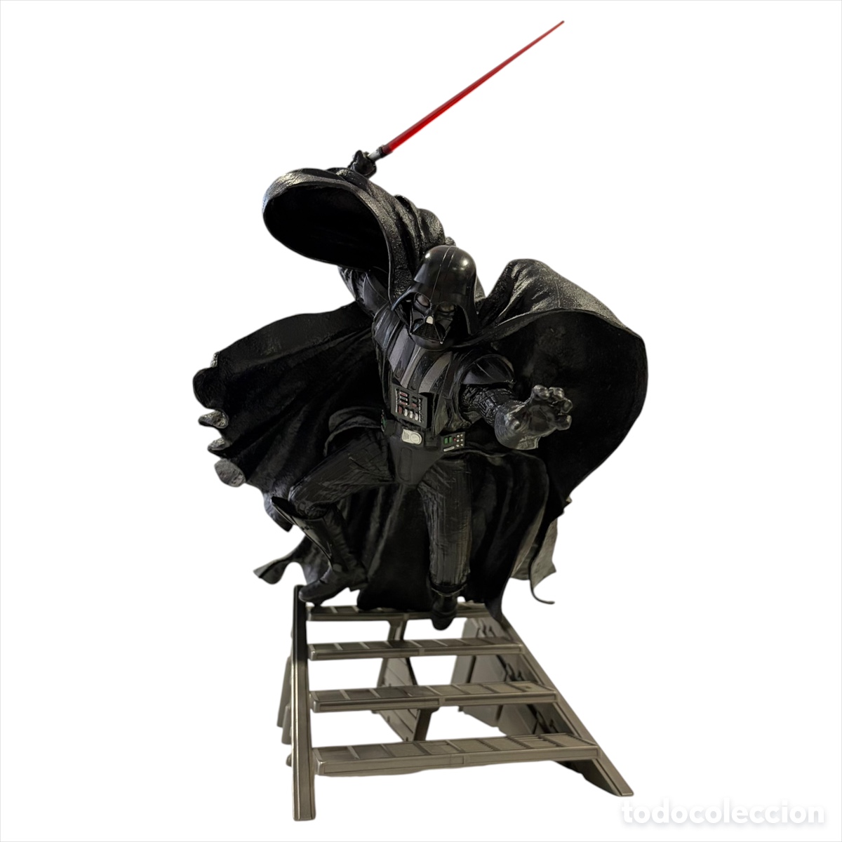 Figuras y mu&ntilde;ecos Star Wars: figura mu&ntilde;eco darth vader star wars unleashed hasbro 2005 revenge of the sith 26 cm