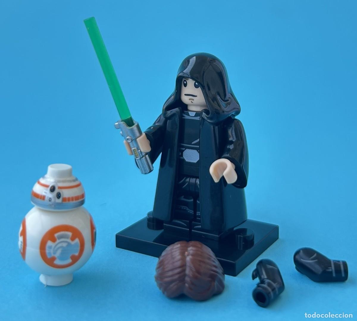 Figuras y mu&ntilde;ecos Star Wars: Luke Skywalker The Mandalorian e BB-8 (Star Wars) Minifigura Figura Minifigure Figure Minifig Mu&ntilde;eco