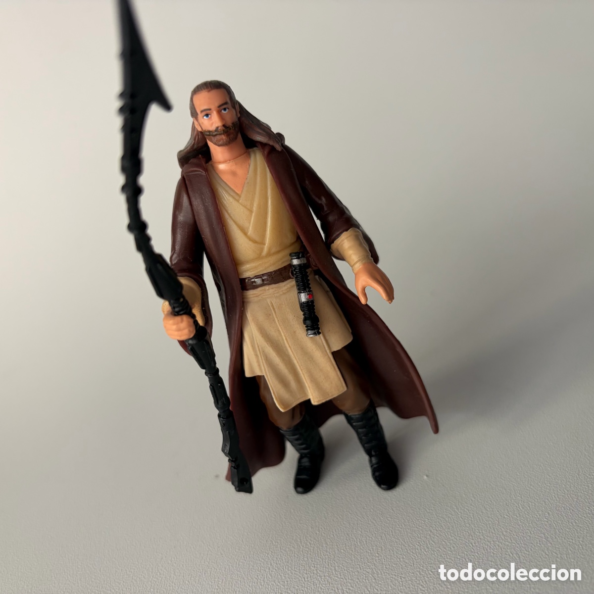 Figuras y mu&ntilde;ecos Star Wars: figura mu&ntilde;eco qui-gon jinn star wars episode I hasbro opee sea killer 1998