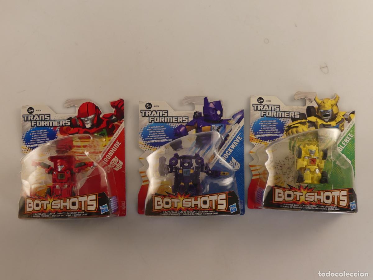 Figuras y mu&ntilde;ecos Star Wars: LOTE DE 3 FIGURAS DE TRANSFORMERS BOT-SHOTS - Foto 6