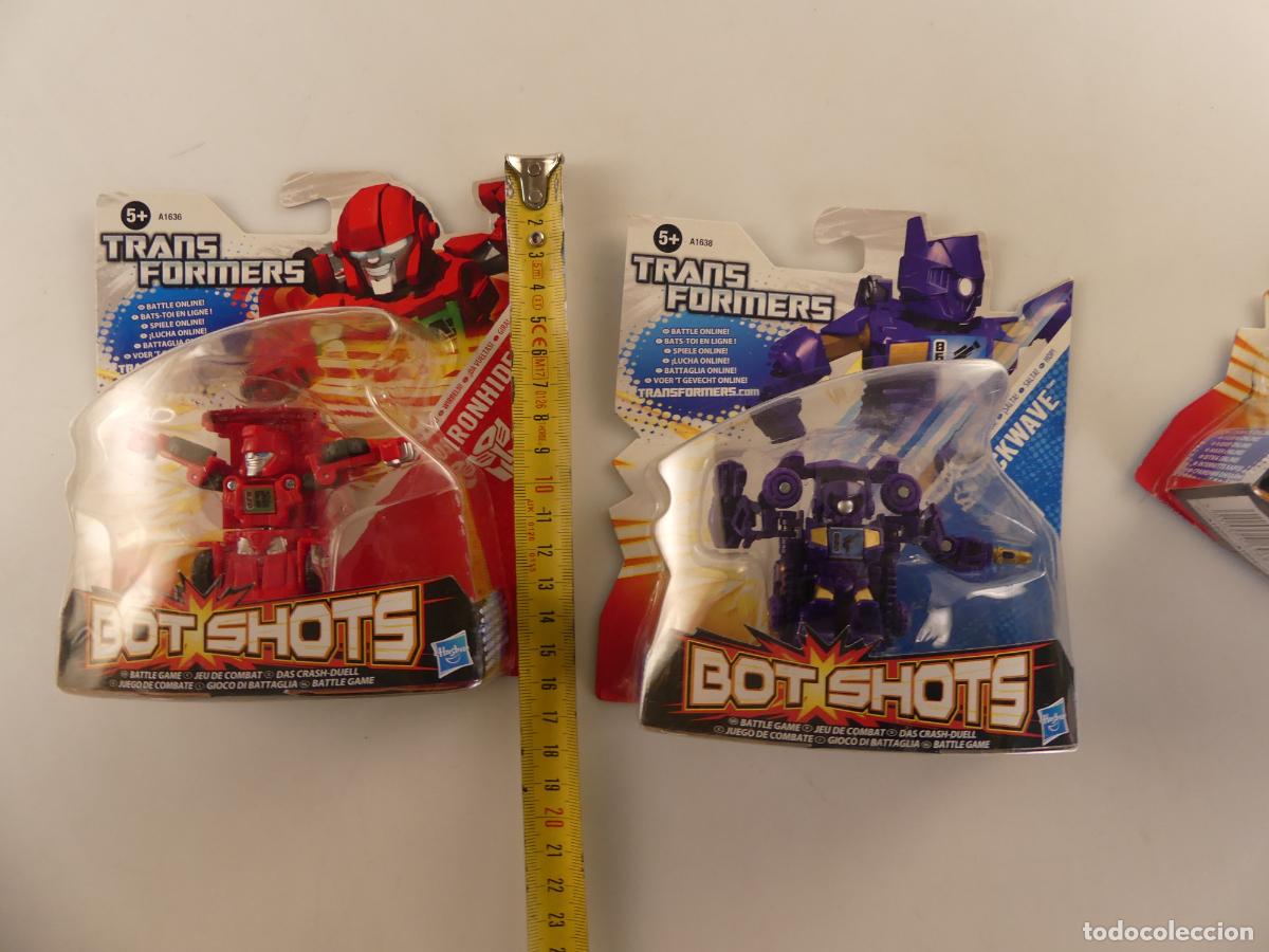 Figuras y mu&ntilde;ecos Star Wars: LOTE DE 3 FIGURAS DE TRANSFORMERS BOT-SHOTS - Foto 8
