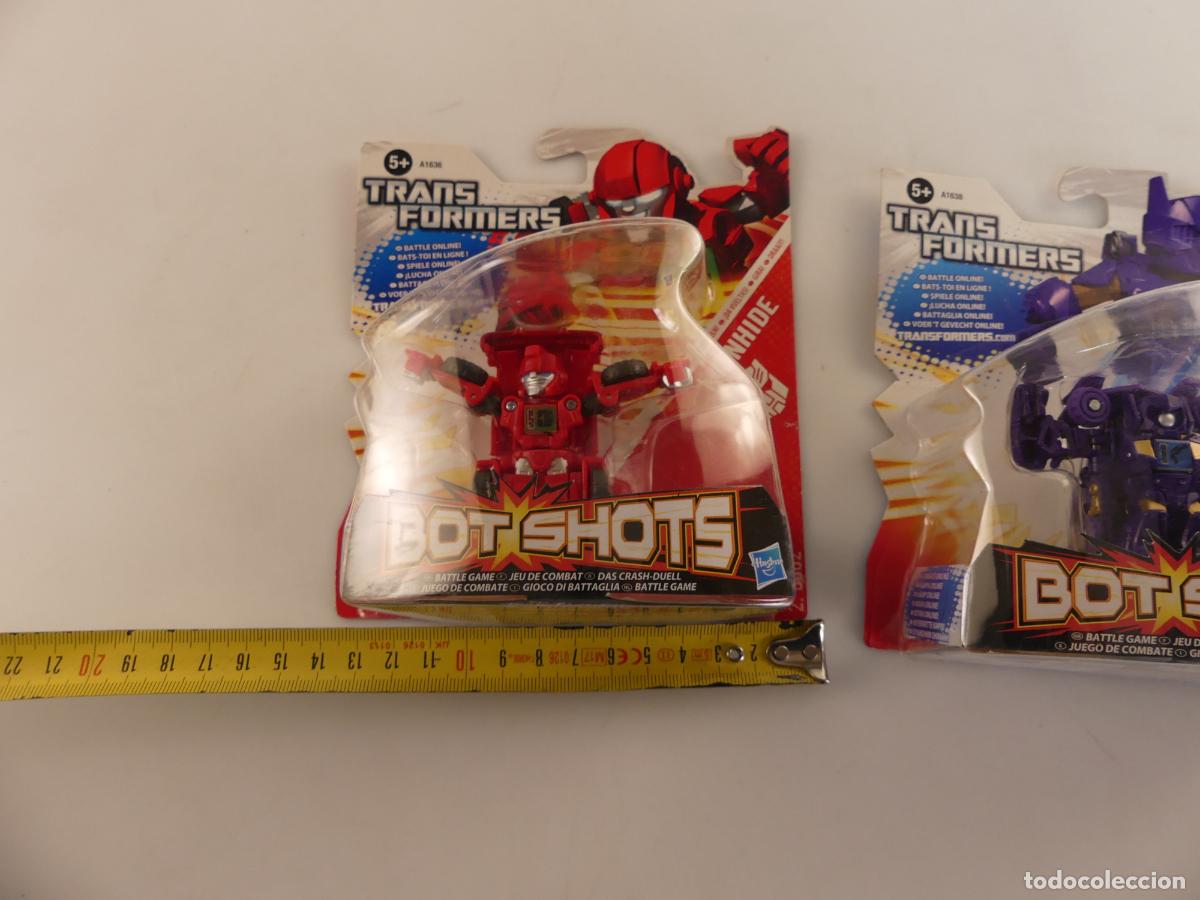 Figuras y mu&ntilde;ecos Star Wars: LOTE DE 3 FIGURAS DE TRANSFORMERS BOT-SHOTS - Foto 9