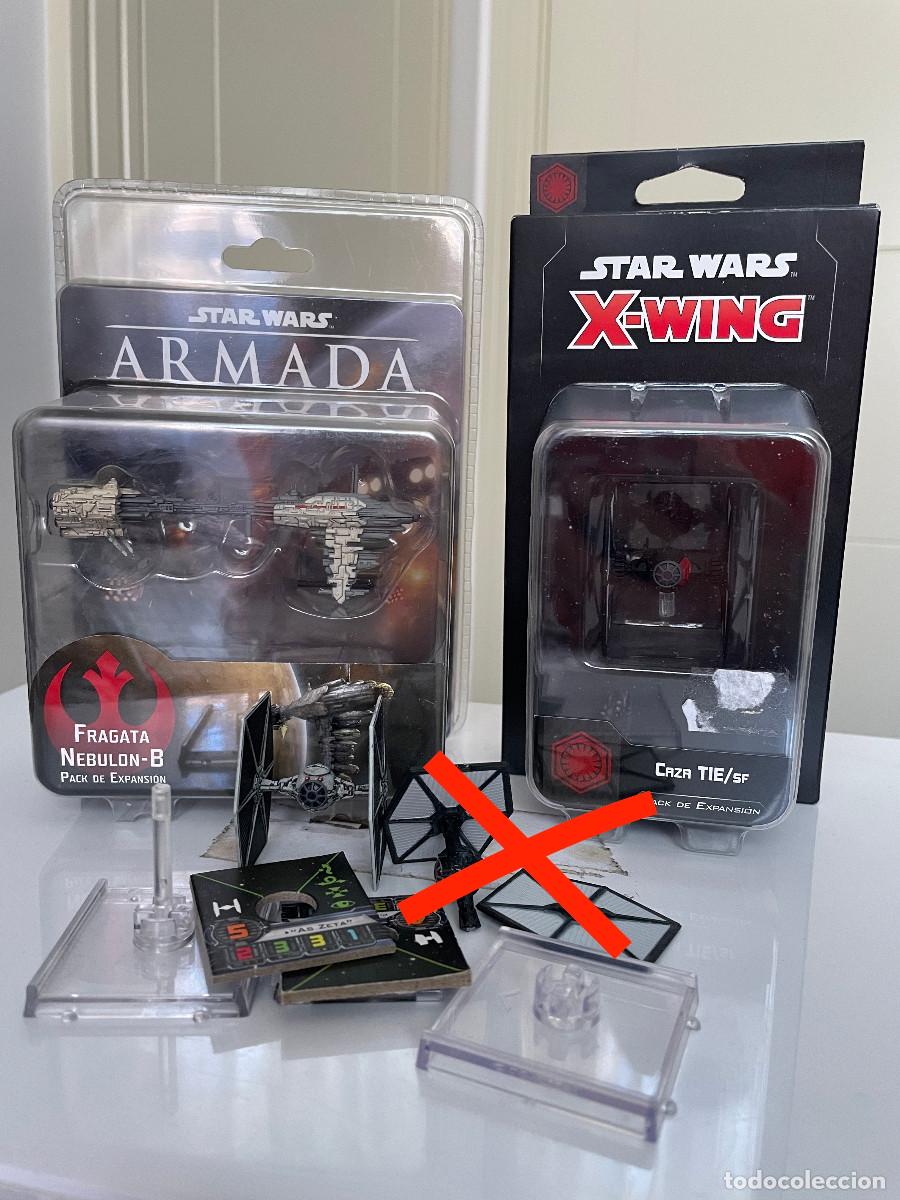 Figures and Dolls Star Wars: Star Wars. Lote de naves del juego Armada y X-Wing