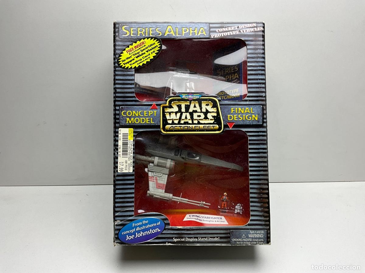 Figuras y mu&ntilde;ecos Star Wars: STAR WARS - X- WING STARFIGHTER - ACTION FLEET - MICRO MACHINE 1996 - EST&Aacute; SIN USAR