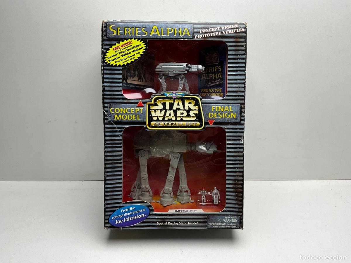 Figuras y mu&ntilde;ecos Star Wars: STAR WARS - IMPERIAL AT - AT - ACTION FLEET - MICRO MACHINE 1996 - EST&Aacute; SIN USAR