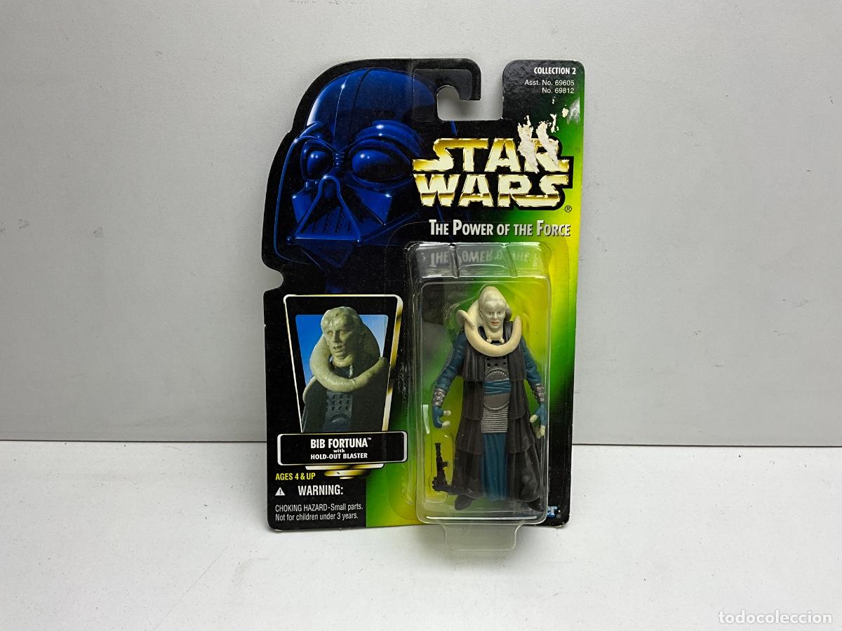 Figuras y mu&ntilde;ecos Star Wars: STAR WARS - THE POWER OF THE FORC&Eacute; - BIB FORTUNA - KENNER 1997 - BLISTER EST&Aacute; SIN ABRIR