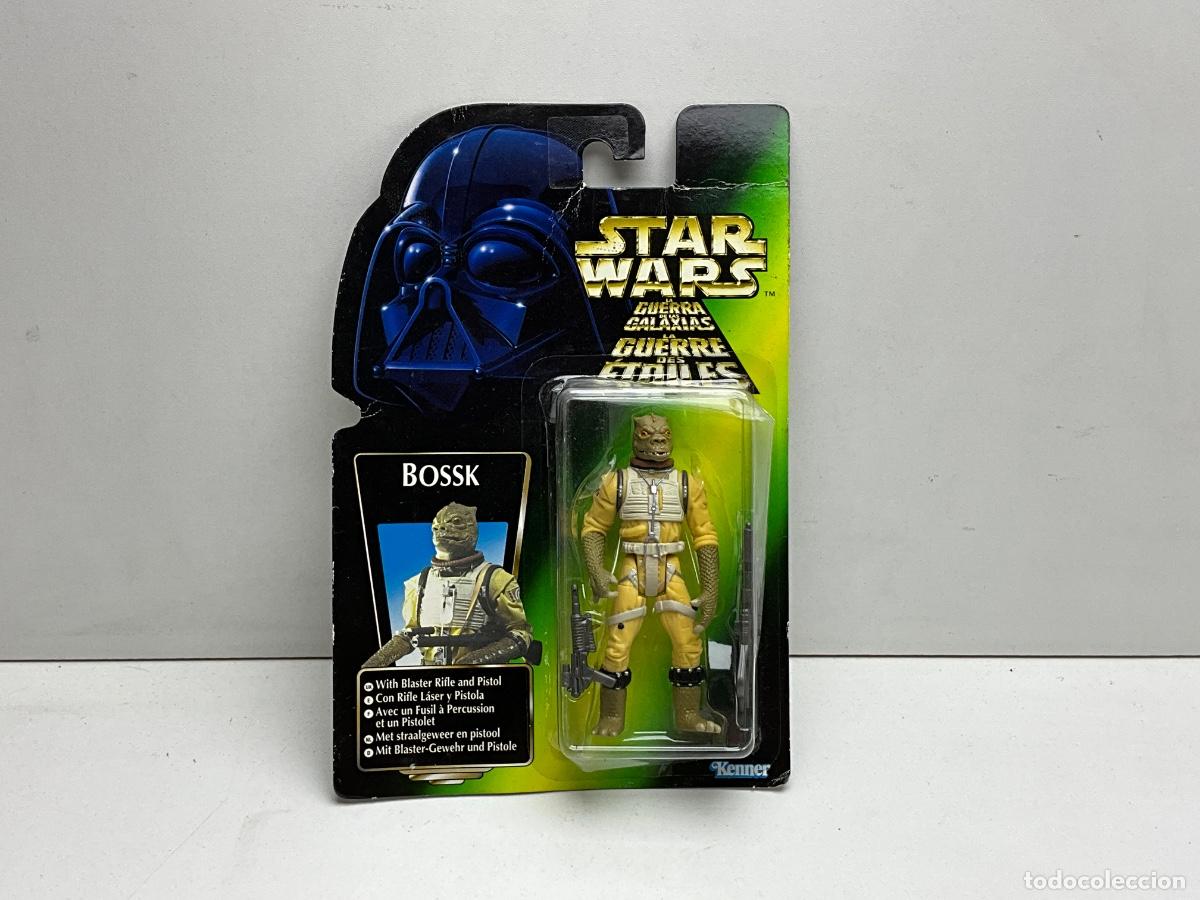 Figuras y mu&ntilde;ecos Star Wars: STAR WARS - THE POWER OF THE FORC&Eacute; - BOSSK - KENNER 1996 - BLISTER EST&Aacute; SIN ABRIR