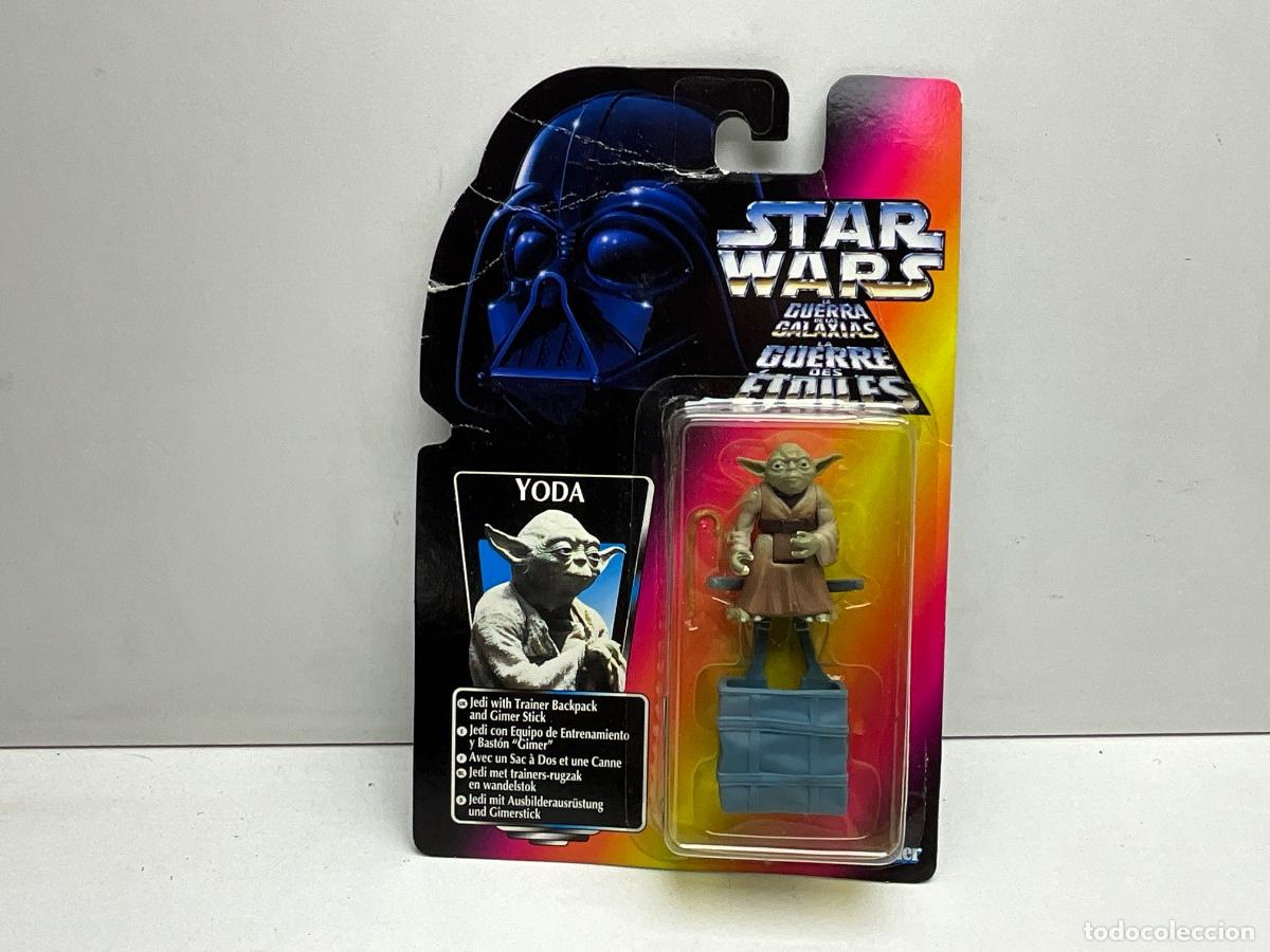 Figuras y mu&ntilde;ecos Star Wars: STAR WARS - THE POWER OF THE FORC&Eacute; - YODA - KENNER 1996 - BLISTER EST&Aacute; SIN ABRIR