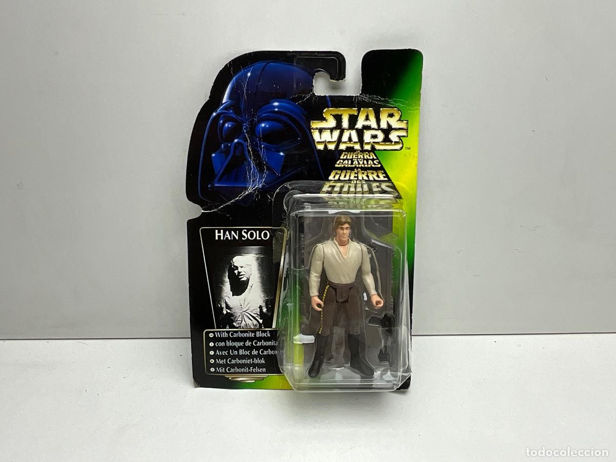 Figuras y mu&ntilde;ecos Star Wars: STAR WARS - THE POWER OF THE FORC&Eacute; - HAN SOLO - KENNER 1996 - BLISTER EST&Aacute; SIN ABRIR
