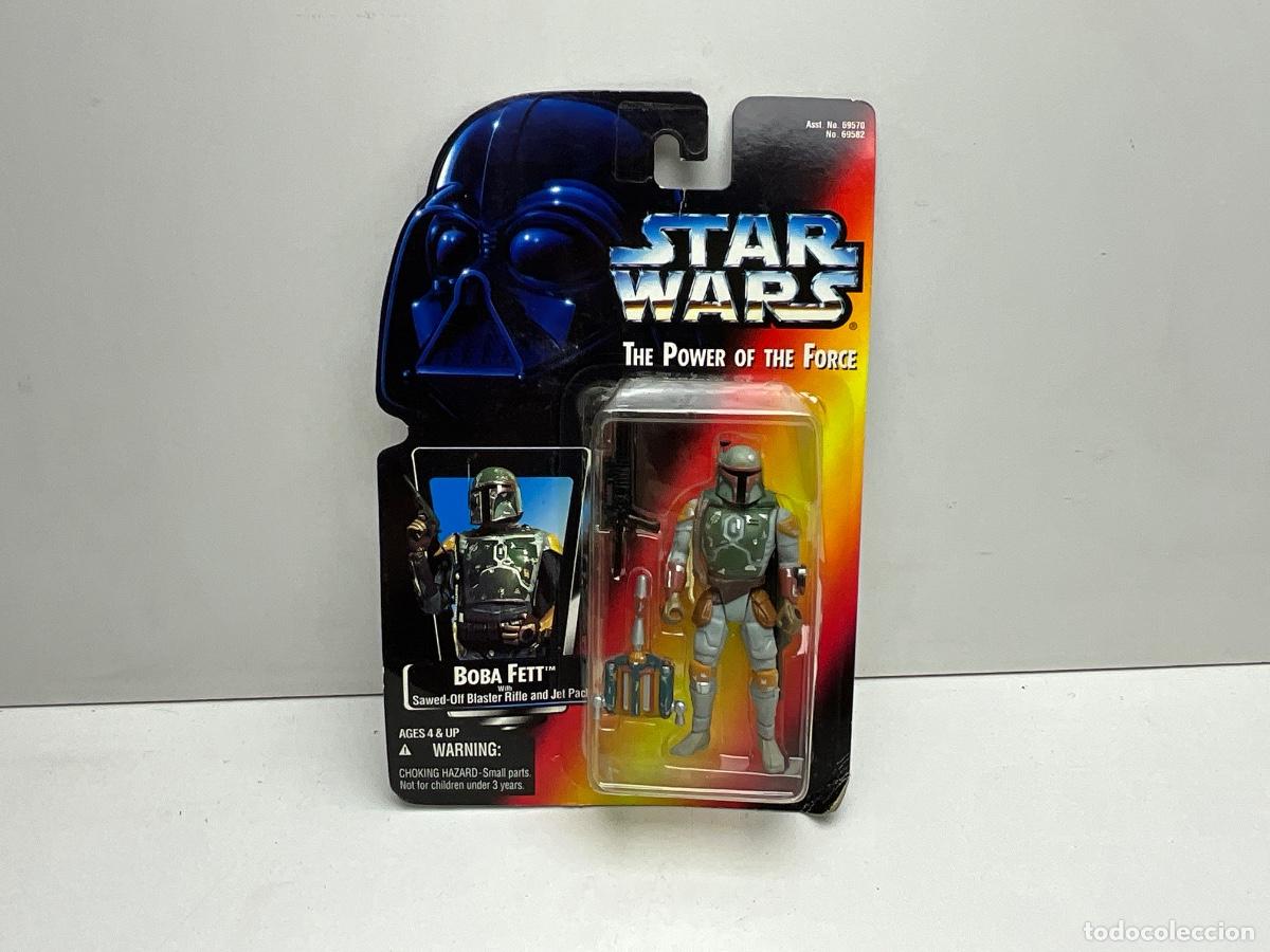 Figuras y mu&ntilde;ecos Star Wars: STAR WARS - THE POWER OF THE FORC&Eacute; - BOBA FETT - KENNER 1995 - BLISTER EST&Aacute; SIN ABRIR