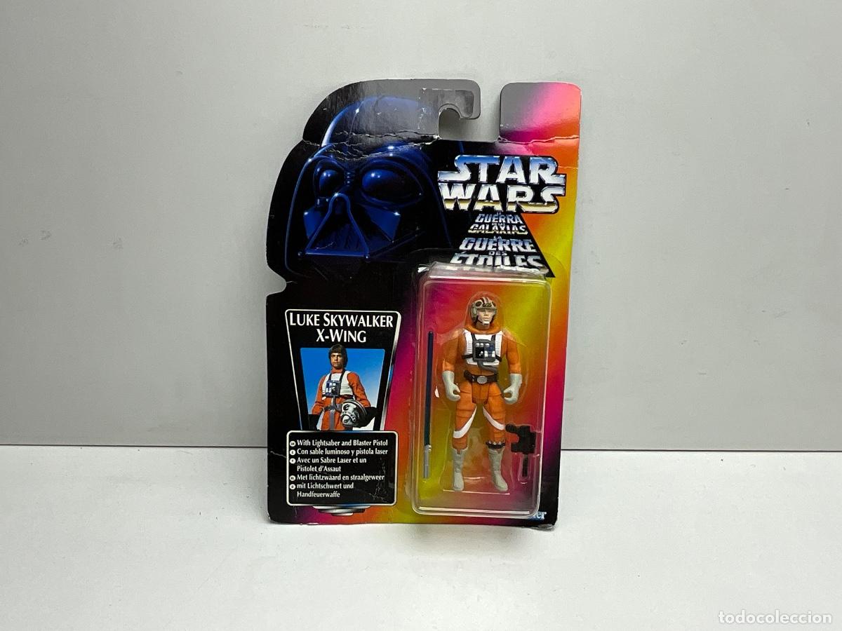 Figuras y mu&ntilde;ecos Star Wars: STAR WARS - THE POWER OF THE FORC&Eacute; - LUKE SKYWALKER X-WING - KENNER 1996 - BLISTER EST&Aacute; SIN ABRIR