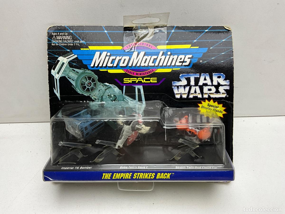 Figuras y mu&ntilde;ecos Star Wars: STAR WARS - THE EMPIRE STRIKES BACK - MICRO MACHINES SPACE - BLISTER EST&Aacute; SIN ABRIR