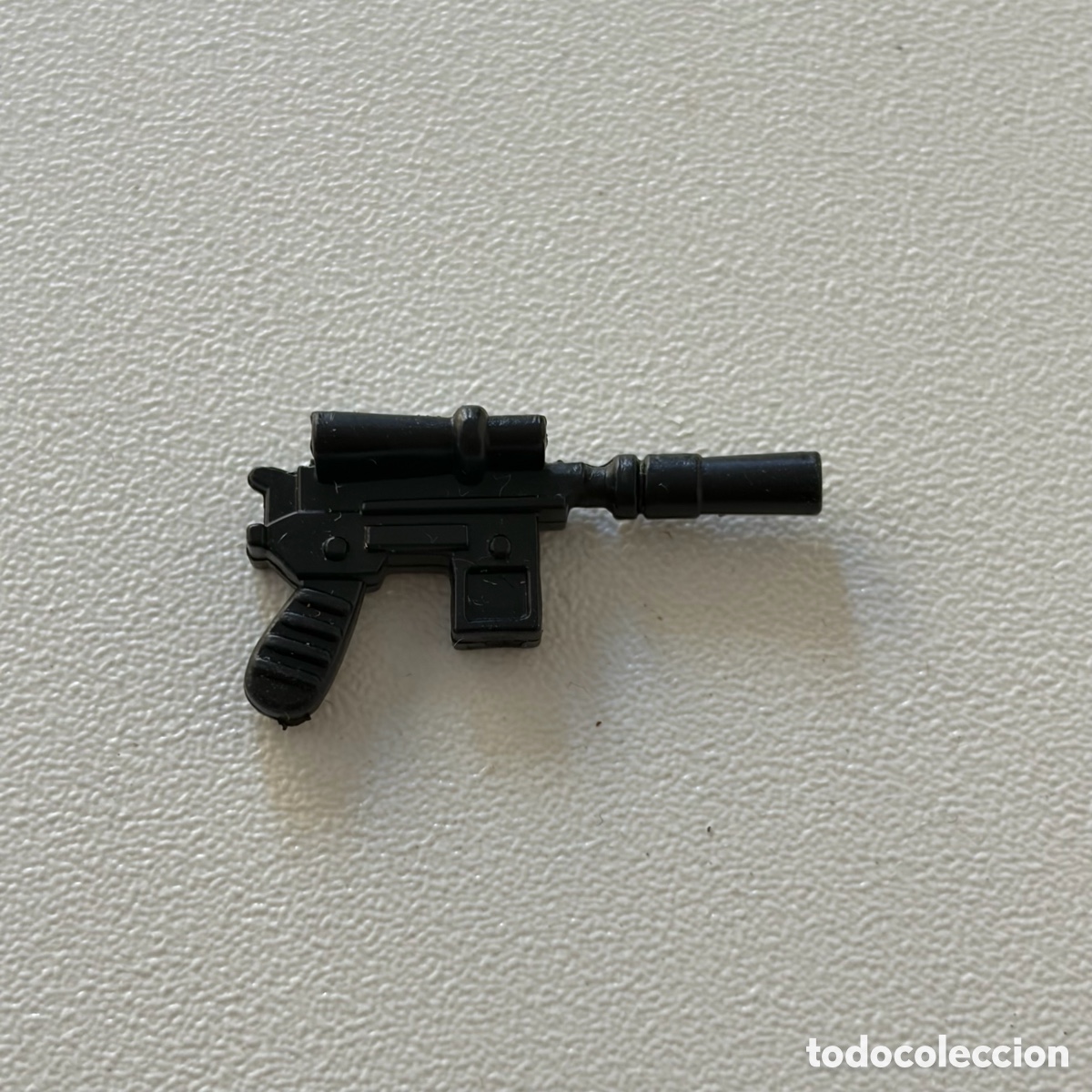 Figuras y mu&ntilde;ecos Star Wars: Accesorio original Star Wars POTF2 Kenner &ndash; DL-44 blaster negro, a&ntilde;os 90