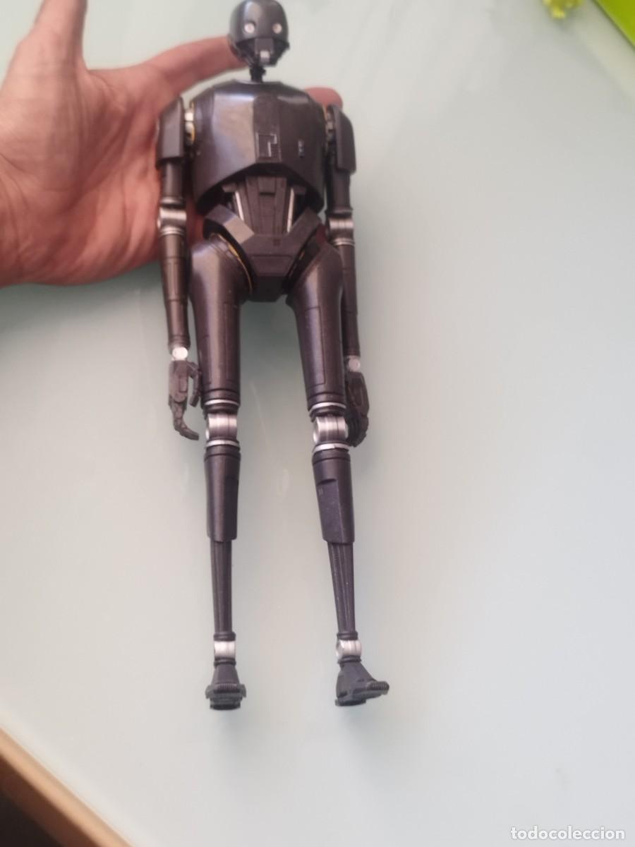 Figuras y mu&ntilde;ecos Star Wars: Figura de acci&oacute;n droide de seguridad imperial K-2SO de Star Wars (asociado a l&iacute;neas como Rogue one..