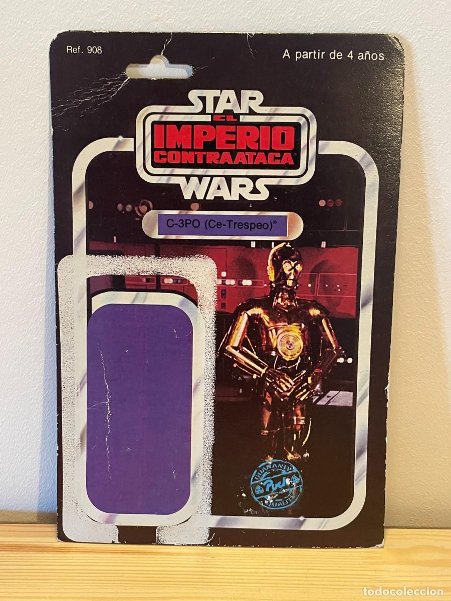 Figuras y mu&ntilde;ecos Star Wars: star wars pbp/Poch el Imperio contraataca cardback C3Po