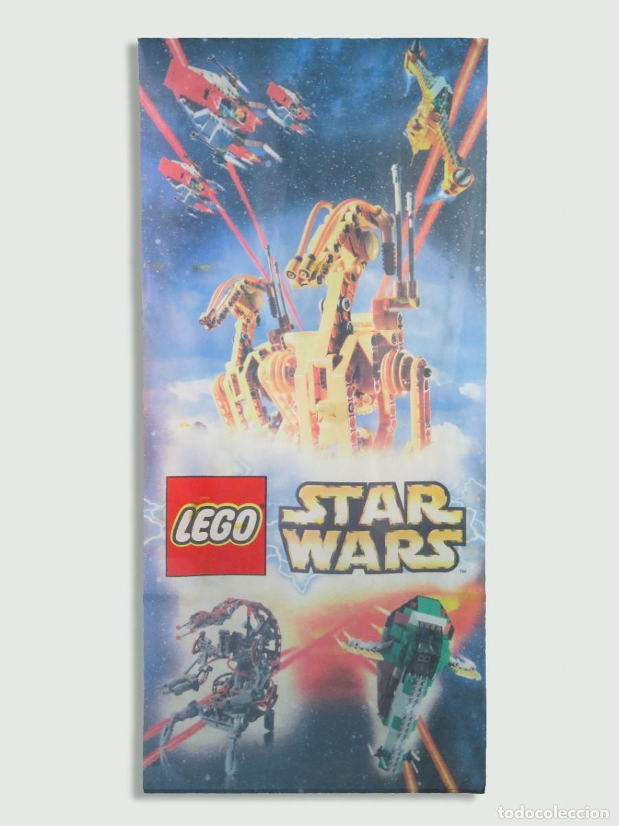 Figuras y mu&ntilde;ecos Star Wars: Banner Star Wars Lego publicidad tela impresa para tienda finales 90 2 metros x 90 cm