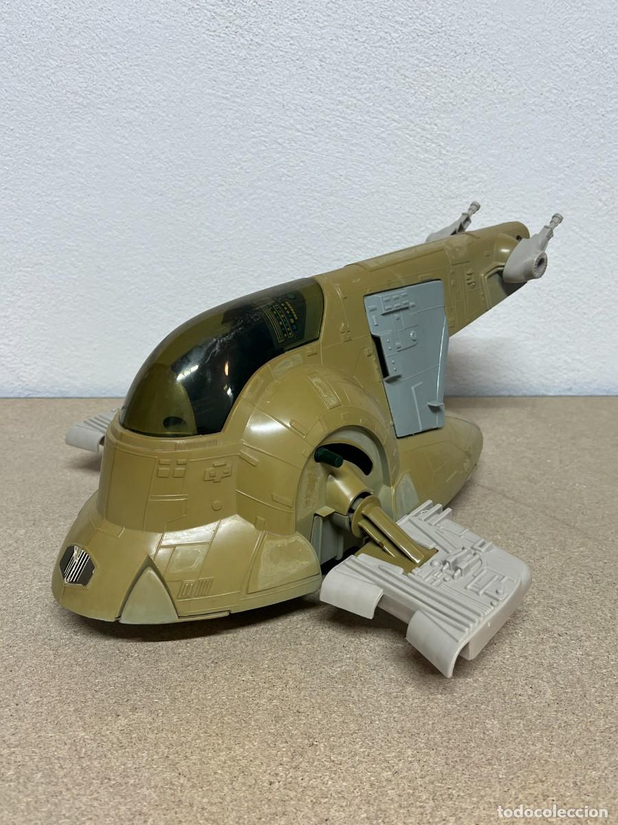 Figuras y mu&ntilde;ecos Star Wars: 1980 NAVE SLAVE ONE BOBA FETT STAR WARS HAN SOLO CARBONITA CARBONITE KENNER VINTAGE
