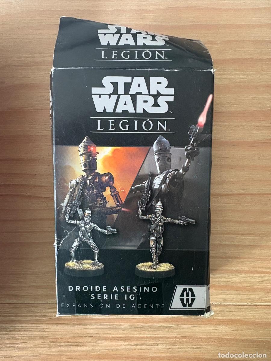 Figuras y mu&ntilde;ecos Star Wars: IK15. FIGURA STAR WARS LEGI&Oacute;N DROIDE ASESINO SERIE IG EXPANSI&Oacute;N DE AGENTE COMPLETO