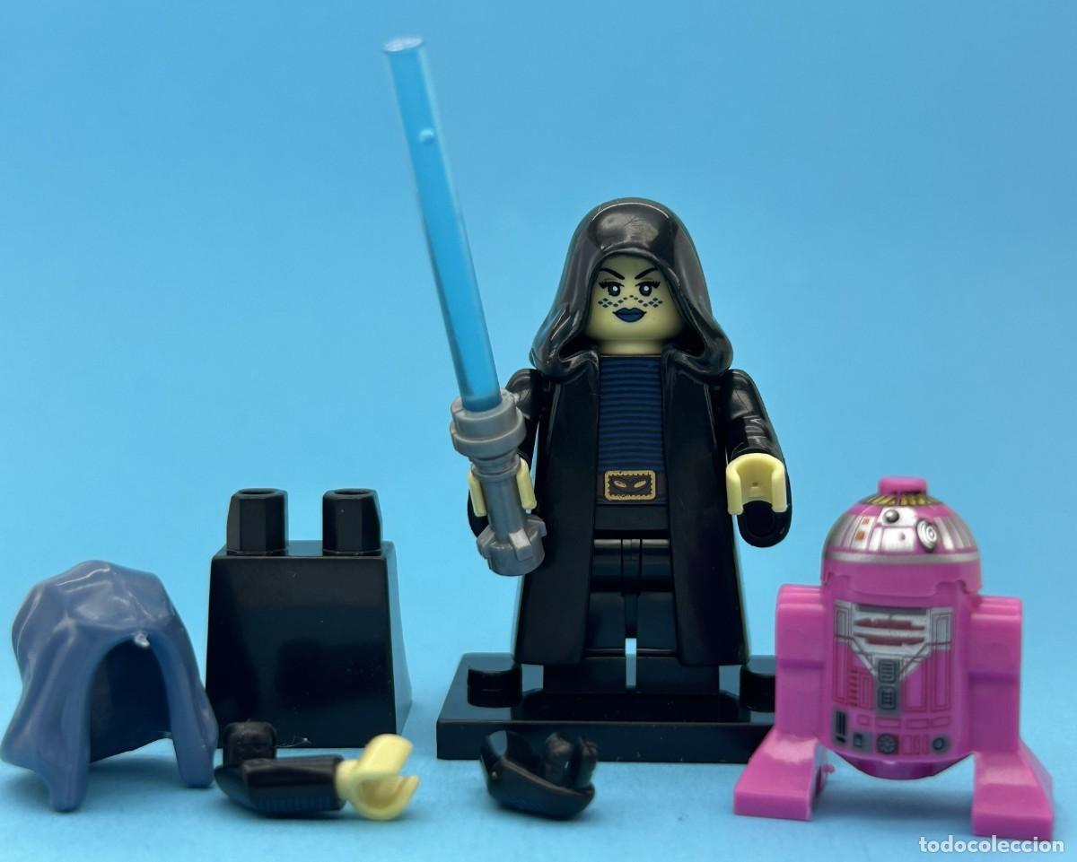 Figuras y mu&ntilde;ecos Star Wars: Barriss Offee Clone Wars e QT-KT (Star Wars) Minifigura Figura Minifigure Figure Minifig Mu&ntilde;eco