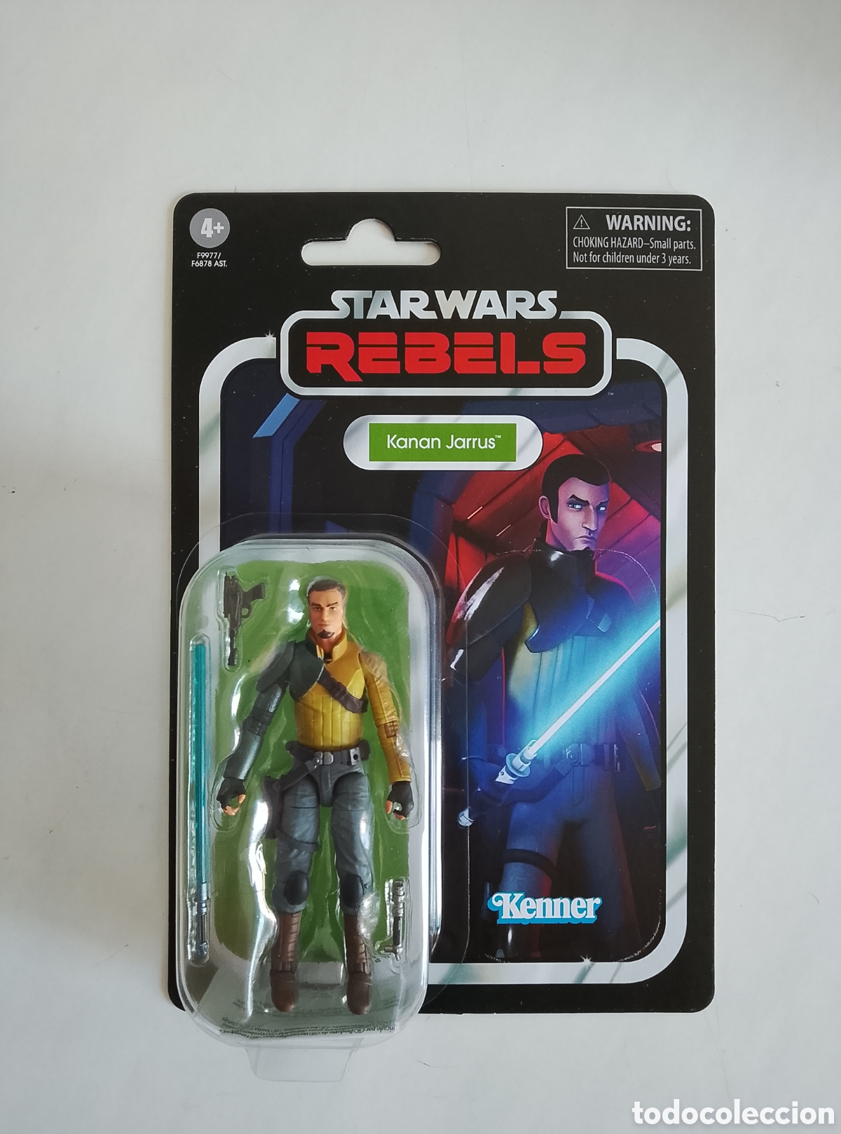 Figuras y mu&ntilde;ecos Star Wars: STAR WARS REBELS KANAN JARRUS THE VINTAGE COLLECTION BLISTER SIN ABRIR KENNER