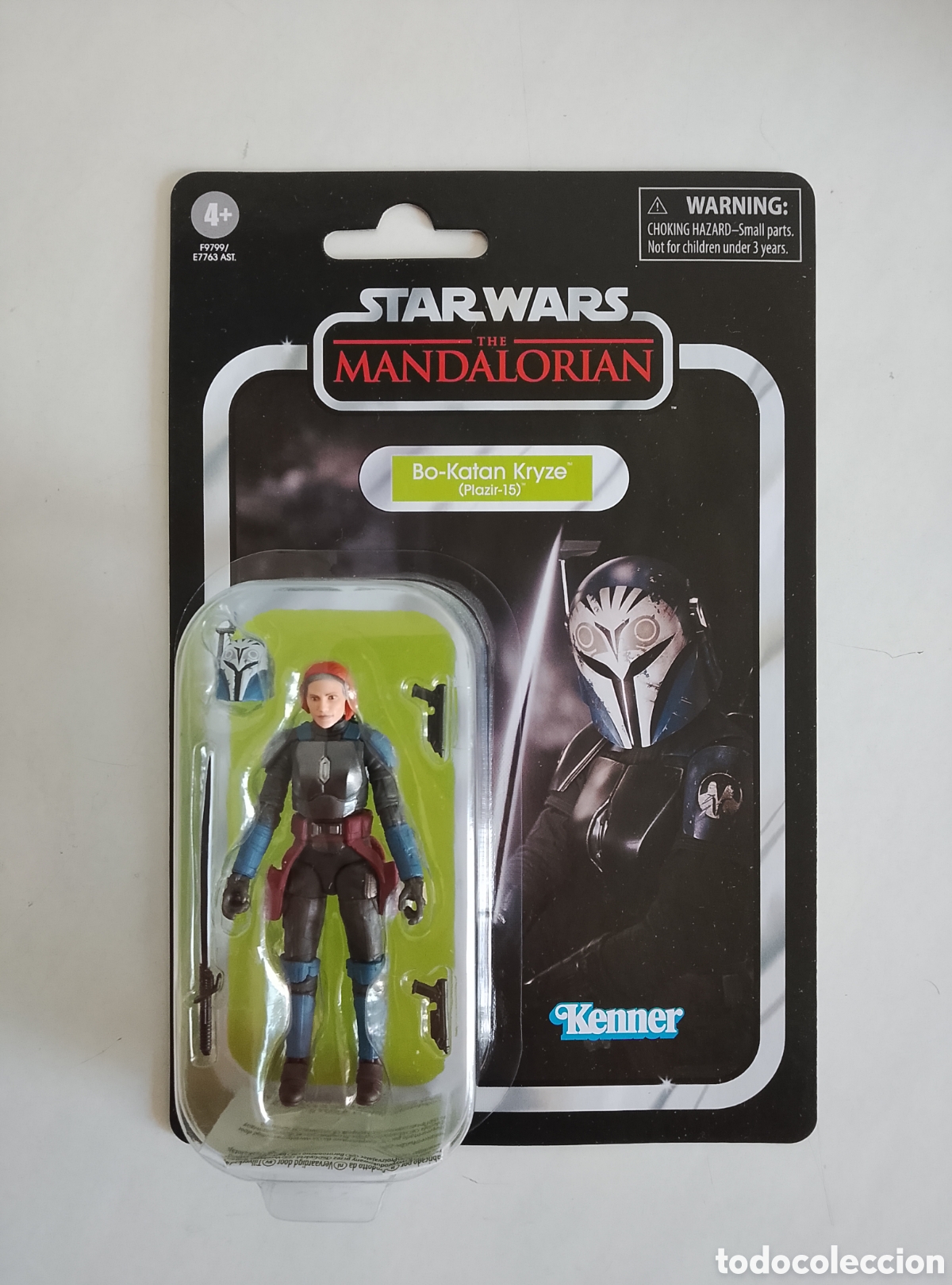 Figuras y mu&ntilde;ecos Star Wars: STAR WARS BO-KATAN KRYZE THE MANDALORIAN THE VINTAGE COLLECTION BLISTER SIN ABRIR KENNER