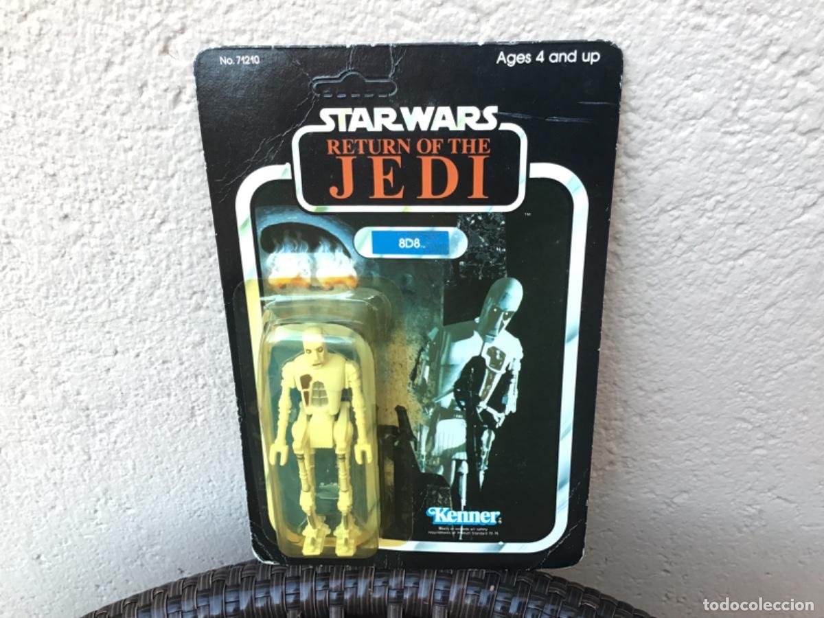Figuras y mu&ntilde;ecos Star Wars: BL&Iacute;STER 8D8 STAR WARS RETORNO DEL JEDI version MADE in Hong Kong kenner 1983
