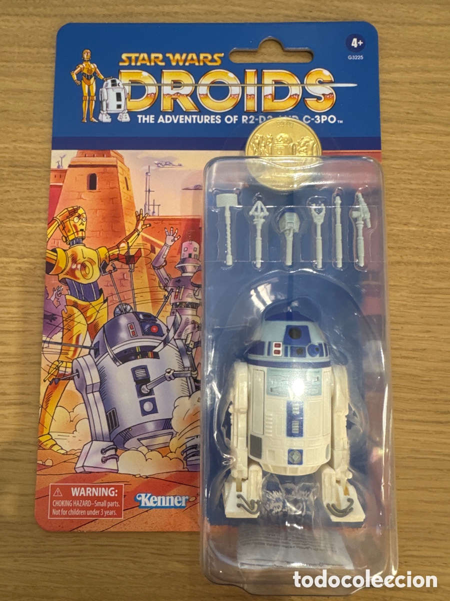 Figuras y mu&ntilde;ecos Star Wars: Figura R2-D2 Star Wars Droids The Black Series Hasbro