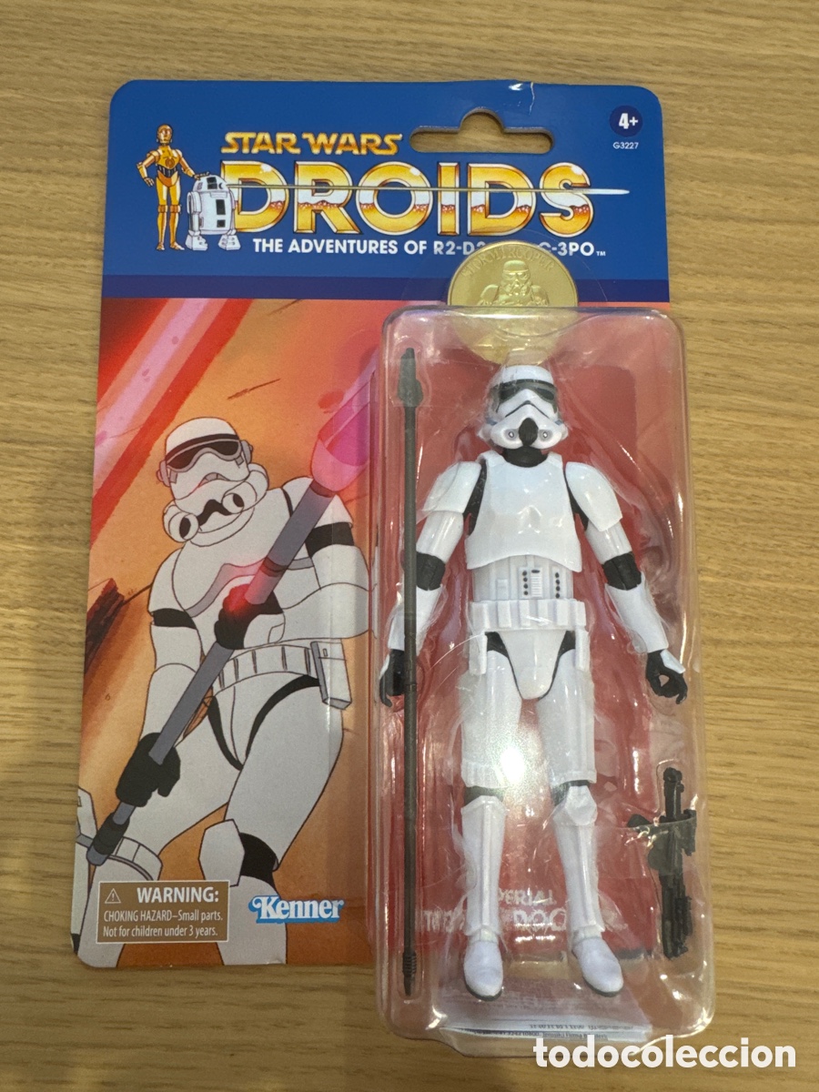Figuras y mu&ntilde;ecos Star Wars: Figura Stormtrooper Star Wars Droids The Black Series Hasbro