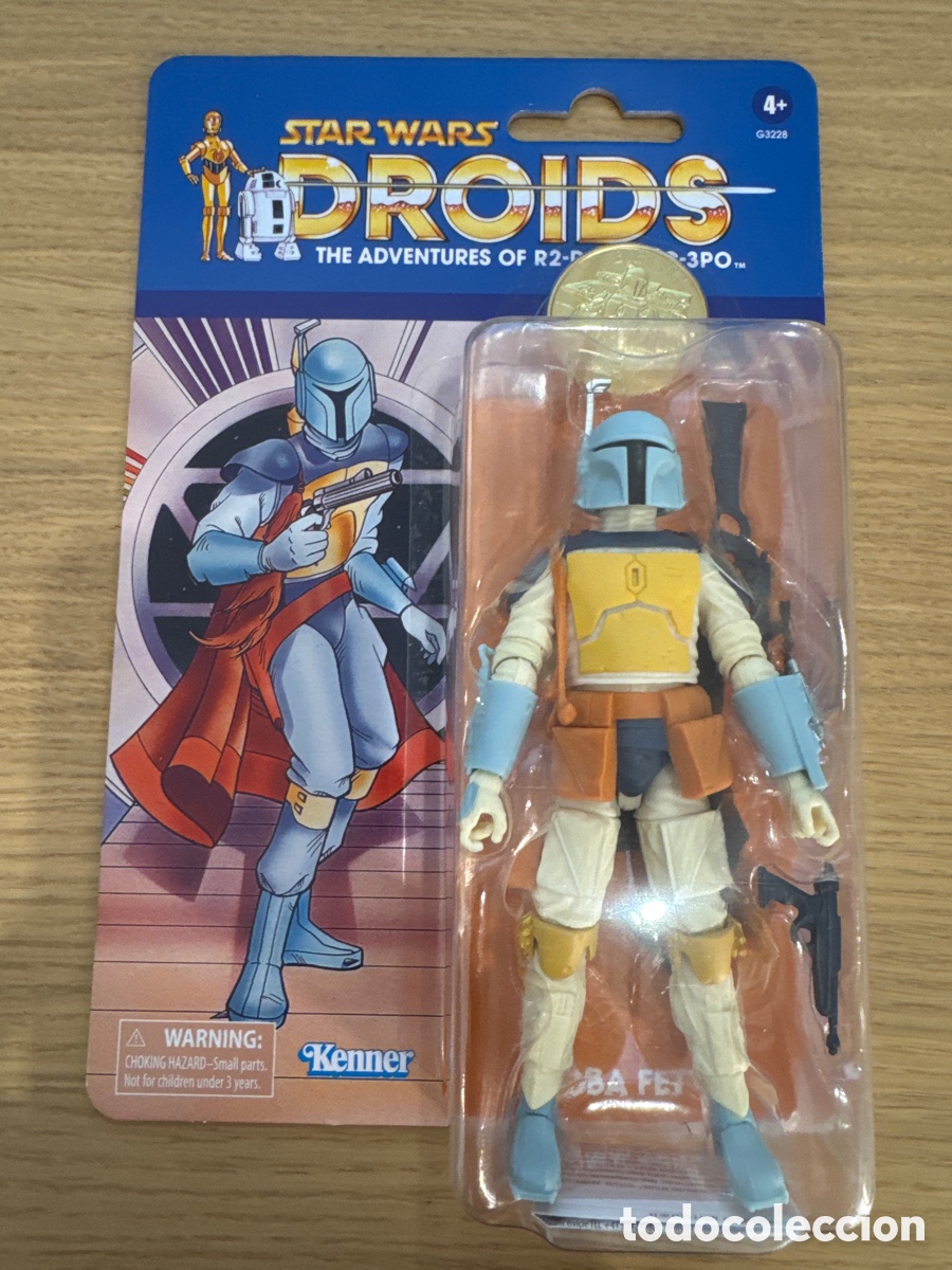 Figuras y mu&ntilde;ecos Star Wars: Figura Boba Fett Star Wars Droids The Black Series Hasbro