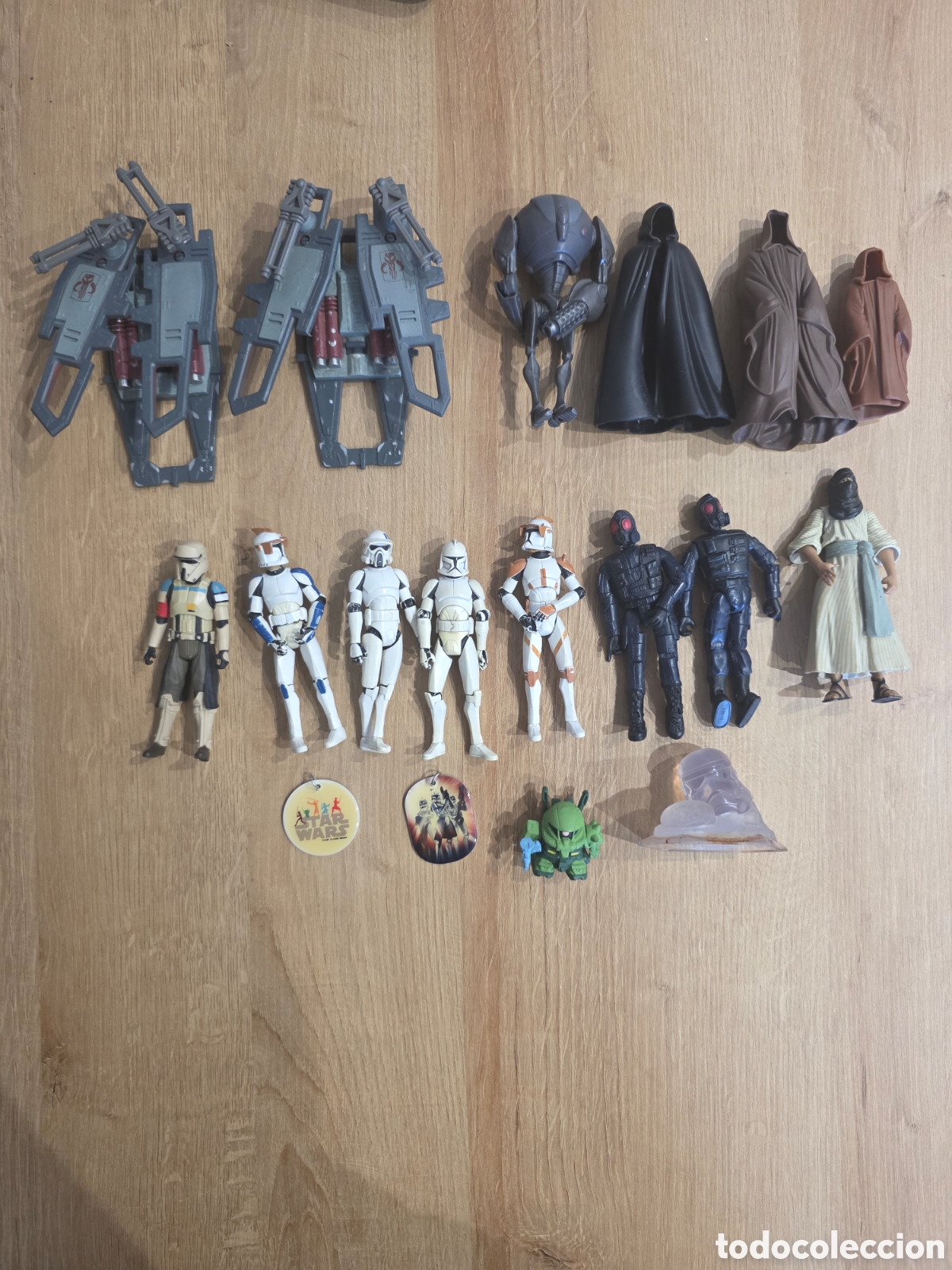 Figuras y mu&ntilde;ecos Star Wars: Lote de 18 figuras, StarWars,etc