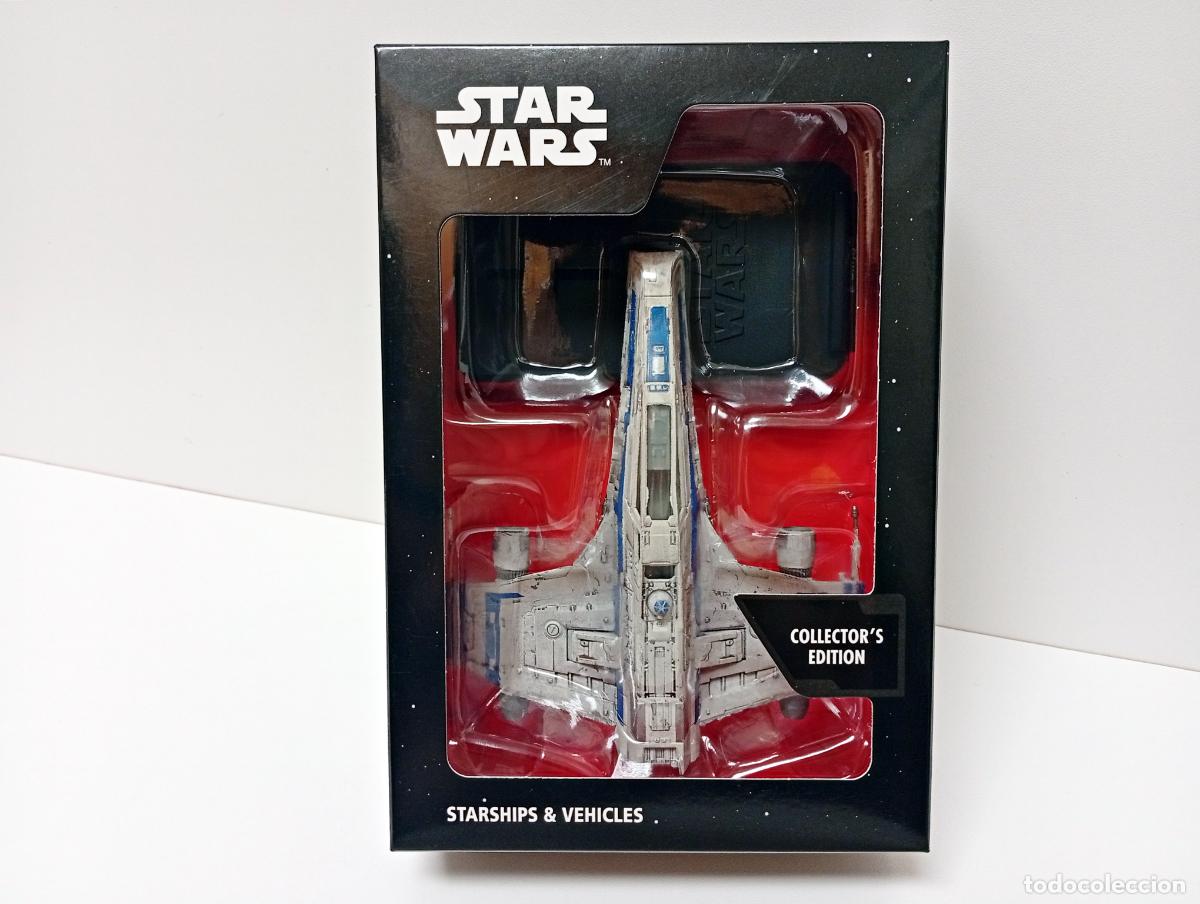 Figuras y mu&ntilde;ecos Star Wars: CAZA ALA-E STAR WARS ALTAYA PLANETA AGOSTINI N&ordm; 93 NAVE ESPACIAL CAZA ESTELAR E-WING REP&Uacute;BLICA