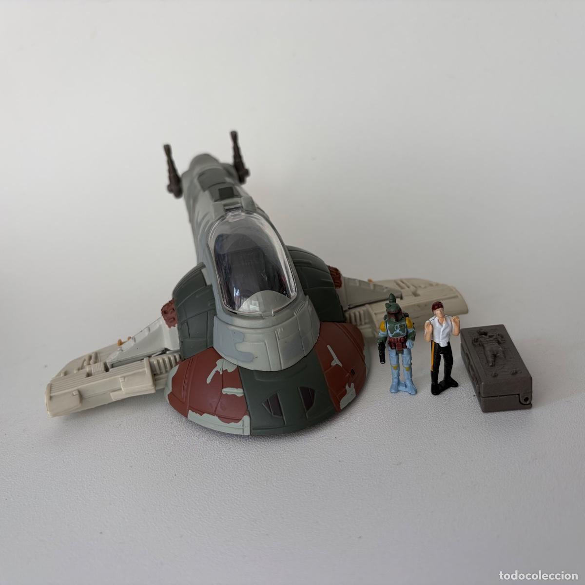 Figuras y mu&ntilde;ecos Star Wars: Slave I Boba Fett Star Wars Action Fleet Galoob 1996 micro machines micromachines