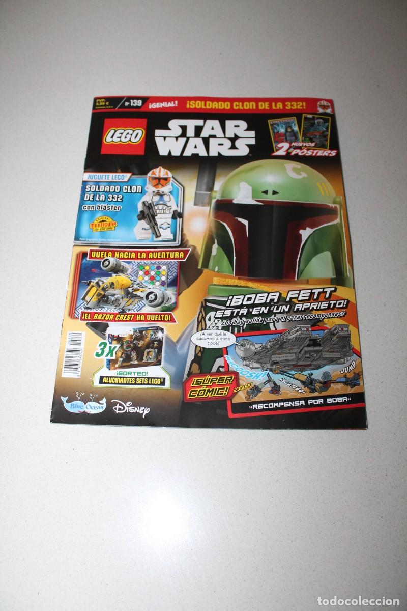 Figuras y mu&ntilde;ecos Star Wars: REVISTA LEGO STAR WARS, n&uacute;mero 139. 34 P&aacute;ginas. S&oacute;lo la revista, sin el juguete anunciado.