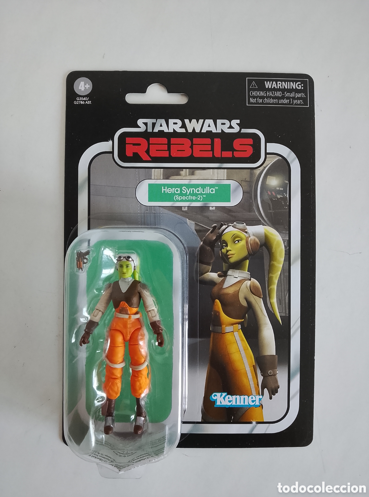 Figuras y mu&ntilde;ecos Star Wars: STAR WARS REBELS HERA SYNDULLA (SPECTRE-2) THE VINTAGE COLLECTION BLISTER SIN ABRIR KENNER