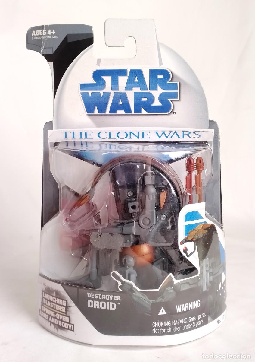 Figuras y mu&ntilde;ecos Star Wars: STAR WARS. DESTROYED DROID. THE CLONE WARS. HASBRO 2008, N&ordm;17