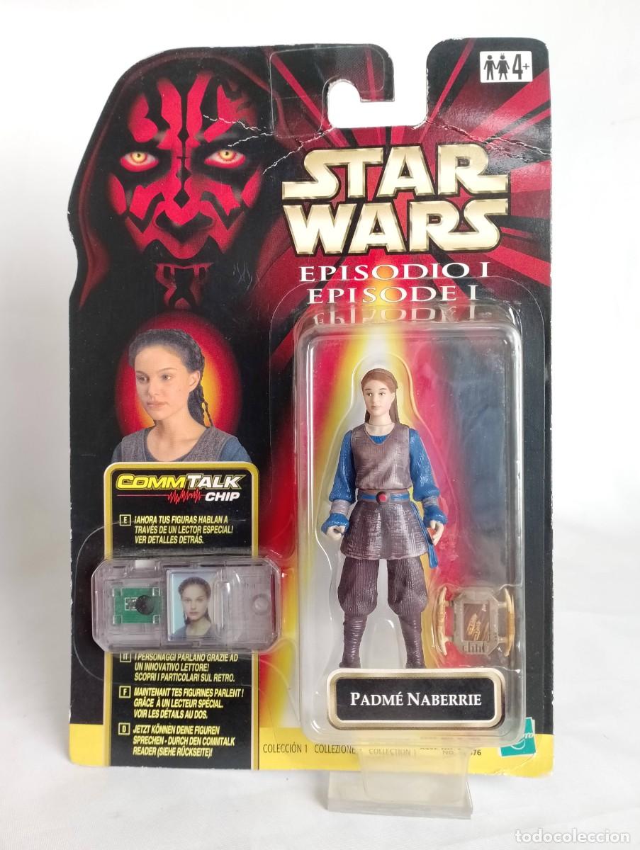 Figuras y mu&ntilde;ecos Star Wars: STAR WARS. PADME NABARRIE. EPISODIO I. HASBRO 1999, COMM TALK CHIP
