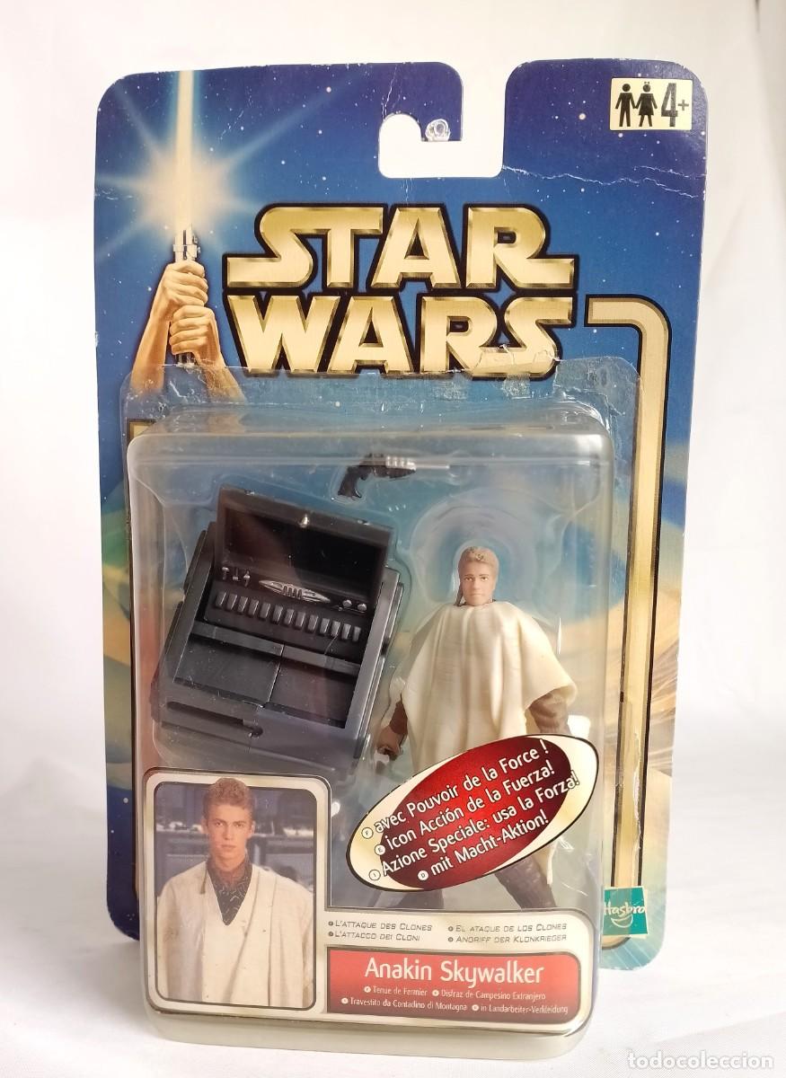 Figuras y mu&ntilde;ecos Star Wars: STAR WARS. ANAKIN SKYWALKER. EPISODIO II. HASBRO 2002, EL ATAQUE DE LOS CLONES