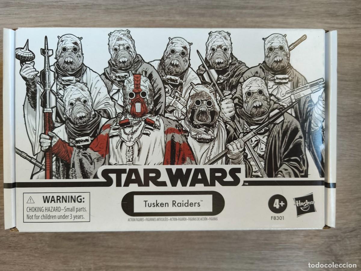 Figuras y mu&ntilde;ecos Star Wars: Set 4 figuras Star Wars 3,75&rdquo; Tusken Raiders, Vintage Collection, Disney Hasbro 2023