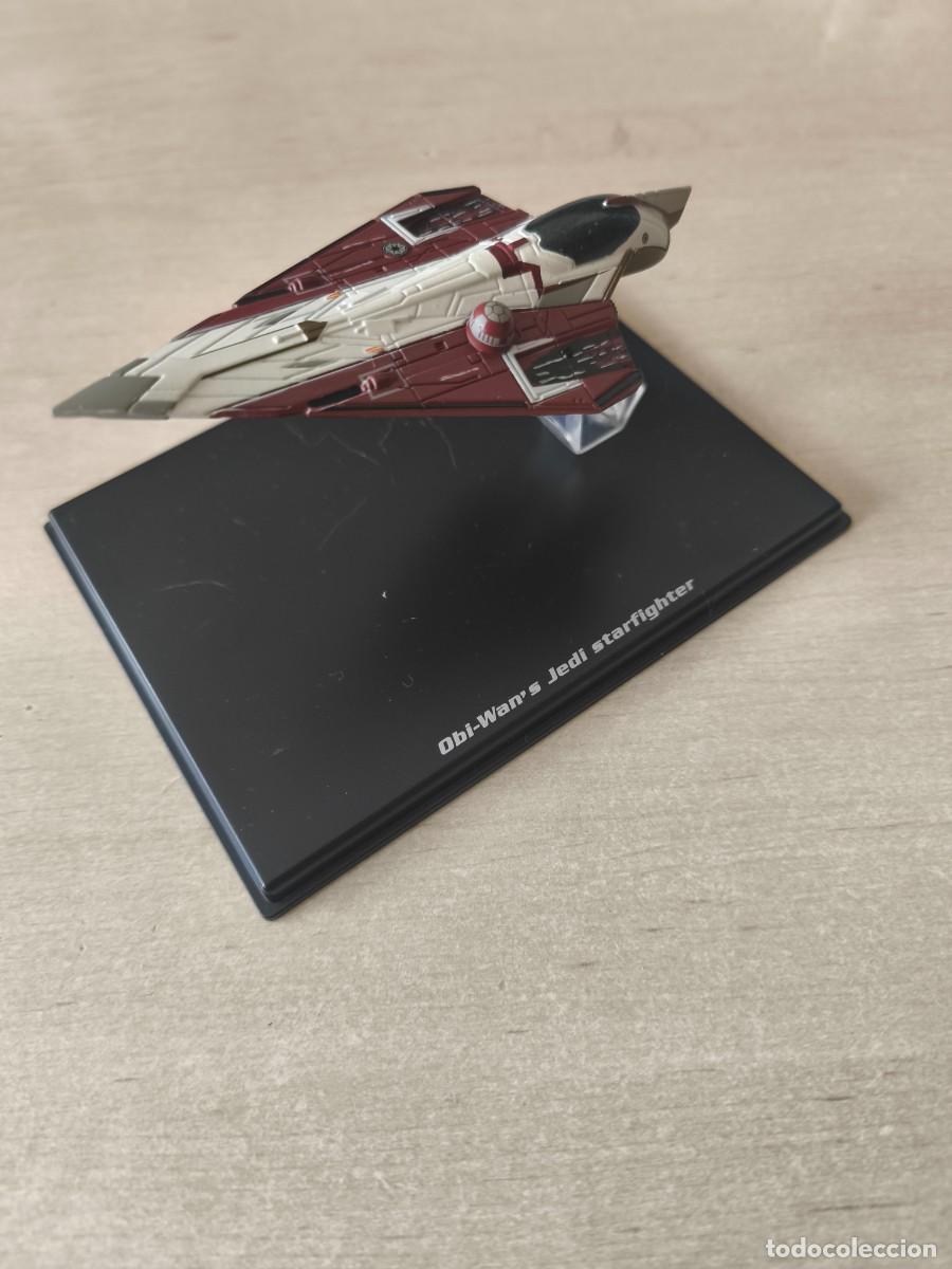 Figuras y mu&ntilde;ecos Star Wars: Die Cast Star Wars Jedi Starfighter DeAgostini Official Starships & Vehicles #18 ,r&eacute;plica a escala d