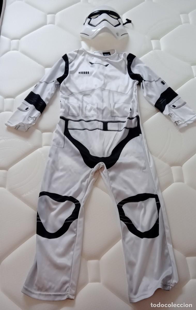 Figuras y mu&ntilde;ecos Star Wars: Disfraz Blanco Star Wars T.5/6 soldado