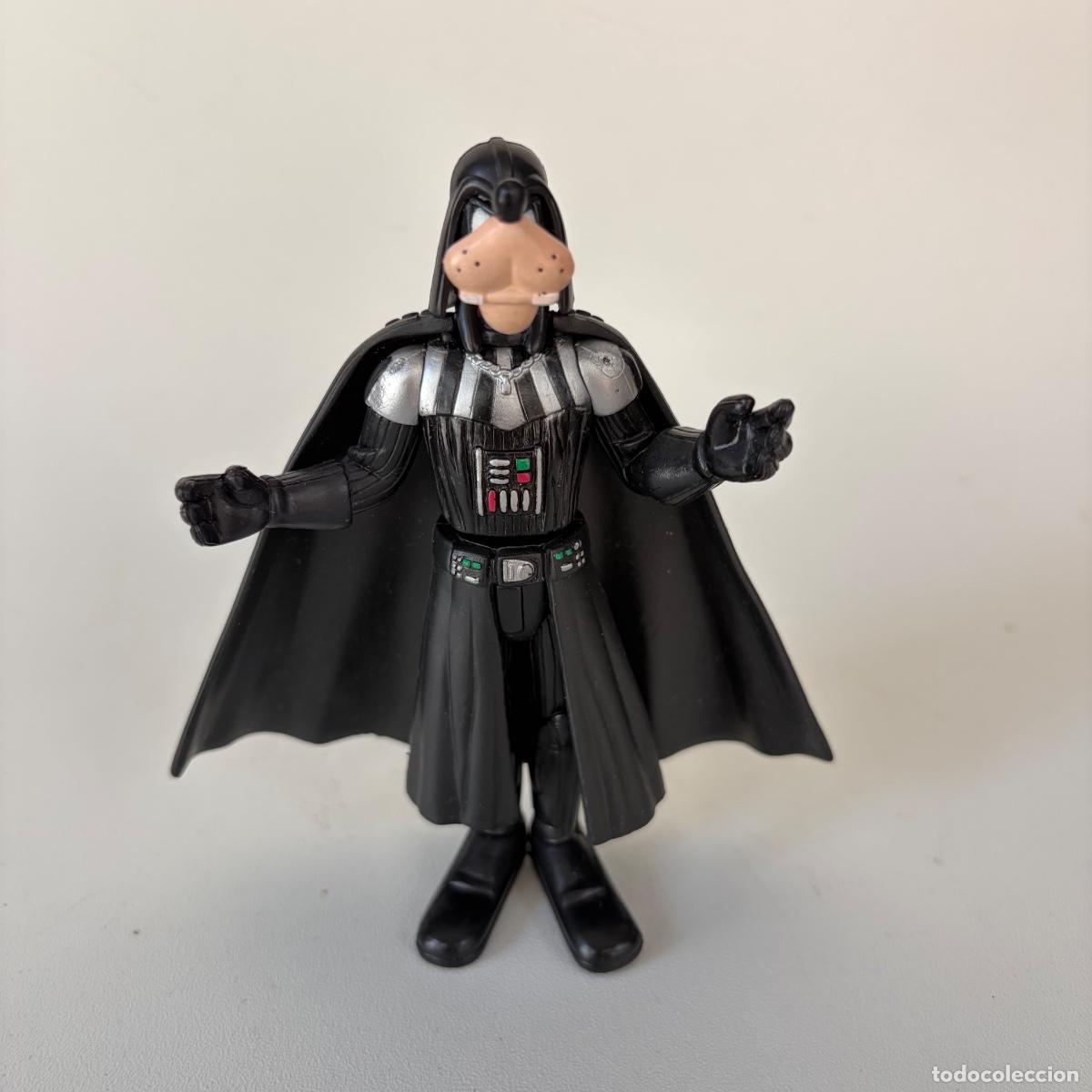 Figuras y mu&ntilde;ecos Star Wars: figura mu&ntilde;eco Goofy Darth Vader Star Wars Disney Star Tours Hasbro 2007
