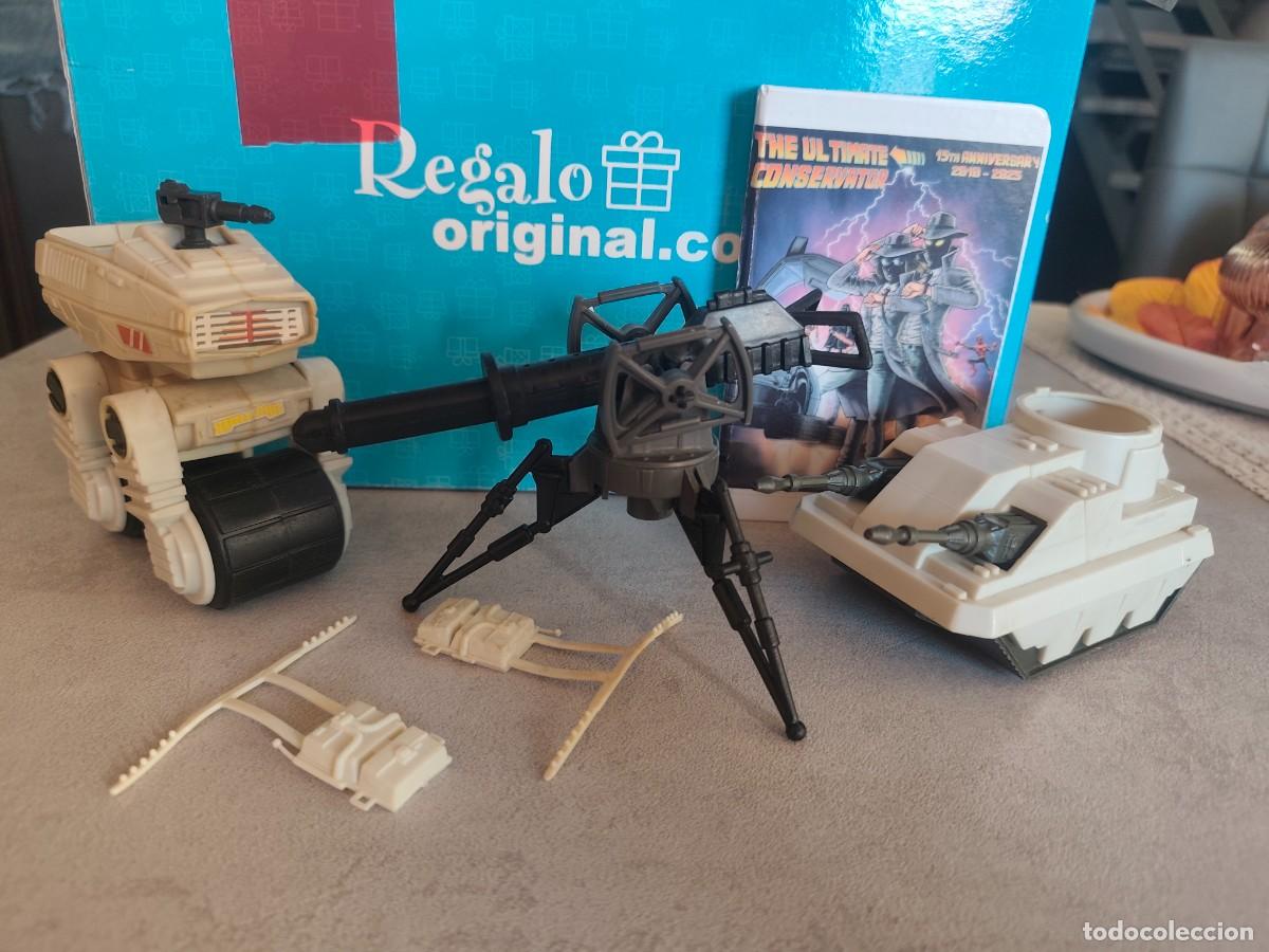 Figuras y mu&ntilde;ecos Star Wars: Lote 3 Mini Rigs Star Wars Kenner y 2 Mochilas rebel transport vintage